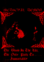 The Blood Is The Life, The Only Path To... Immortality
